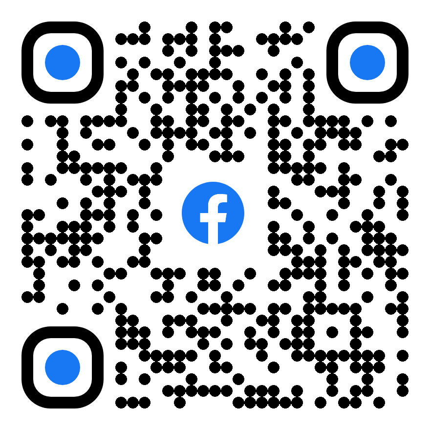 Follow us on Facebook QR code